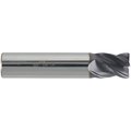 Cgs Tool Hi Velocity Stub Cr Series 4Fl 7/16" Dia 5/8" Loc 2-1/2 Oal W/.015-.020 Rad And Altin Coating HV243-4375